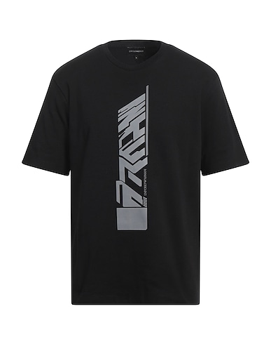 EMPORIO ARMANI T-shirt Black 100% Cotton