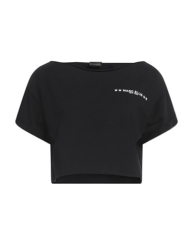 MARC ELLIS Sweatshirt Schwarz 95% Baumwolle, 5% Elastan