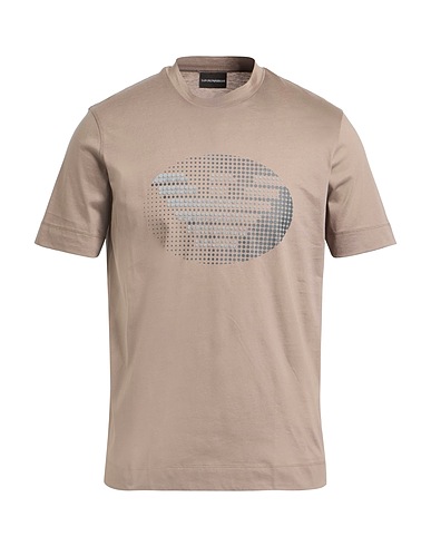 EMPORIO ARMANI Ｔシャツ ライトグレー コットン 100%