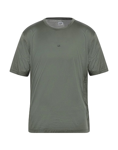 C.P. COMPANY Basic T-Shirt Military green 100% Cotton