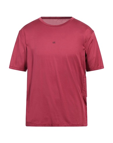 C.P. COMPANY Basic T-Shirt Garnet 100% Cotton