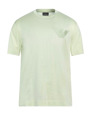 EMPORIO ARMANI T-Shirt Säuregrün 100% Baumwolle