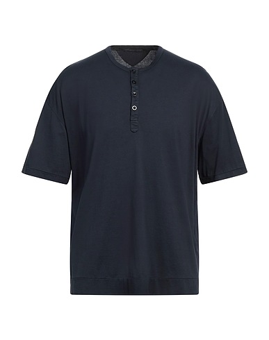 TEN C T-shirt Midnight blue 100% Cotton