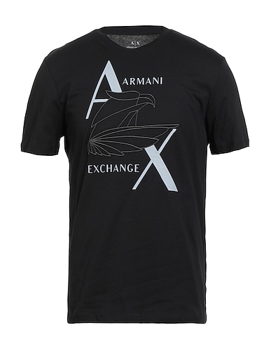 ARMANI EXCHANGE T-shirt Noir 100% Coton
