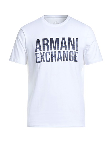 ARMANI EXCHANGE T-Shirt Weiß 95% Baumwolle, 5% Elastan