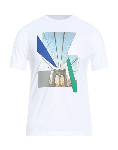 ARMANI EXCHANGE T-shirt White 100% Cotton