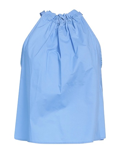 PINKO Top Hellblau 100% Baumwolle