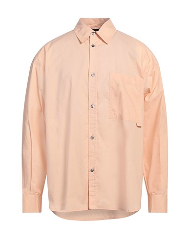 ROBERTO COLLINA Solid color shirt Blush 100% Cotton