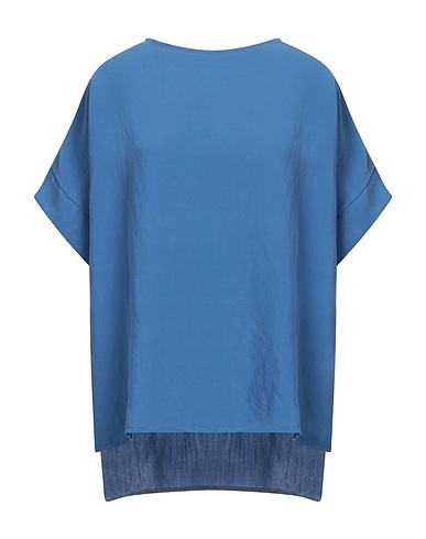 TAKE-TWO Top Taubenblau 86% Viskose, 14% Polyester
