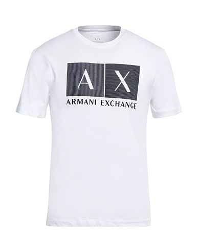 ARMANI EXCHANGE T-shirt White 100% Cotton