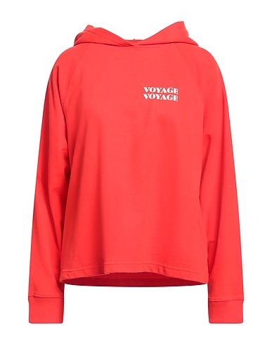 JUVIA Hooded track jacket  Red 50% Cotton, 50% Polyester