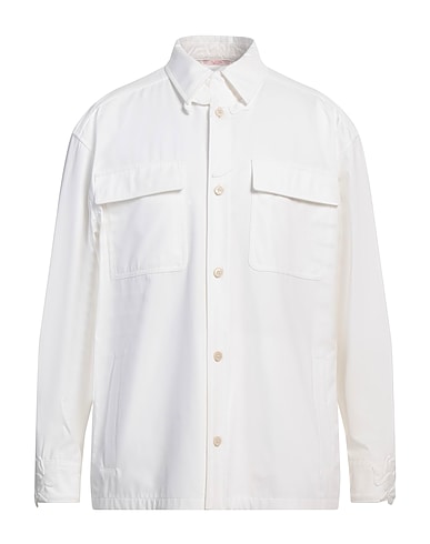 VALENTINO GARAVANI Shirts White 100% Cotton, Polyester