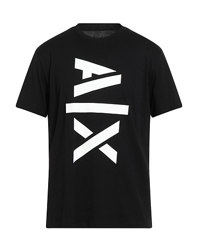 ARMANI EXCHANGE T-shirt Black 100% Cotton