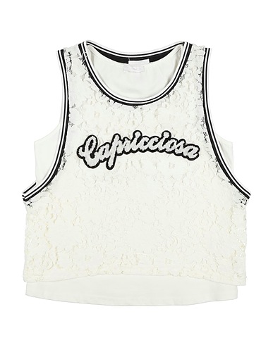 FUN & FUN Top Off white 95% Cotton, 5% Elastane