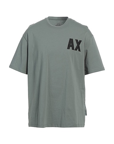 ARMANI EXCHANGE T-shirt Military green 100% Cotton