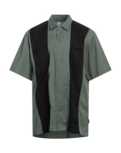 CARHARTT Camicia fantasia Verde militare 60% Tencel™, 40% Cotone
