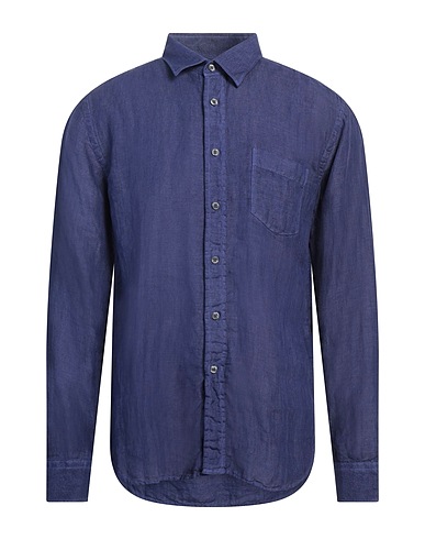 120% LINO Linen shirt Blue 100% Linen