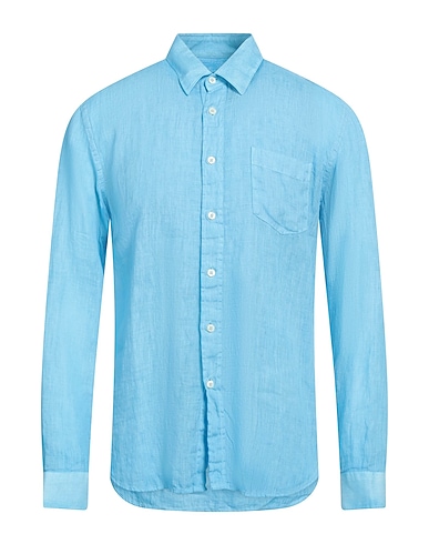 120% LINO Linen shirt Sky blue 100% Linen