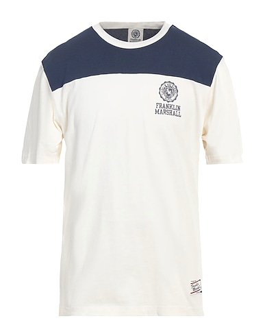 FRANKLIN & MARSHALL T-shirt Ivory 100% Cotton