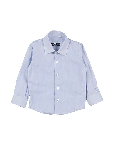 MANUELL & FRANK Patterned shirt White 100% Cotton