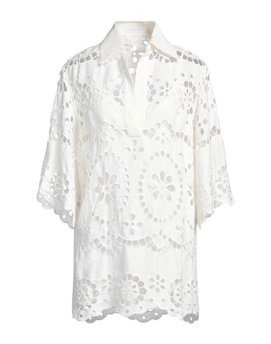 ZIMMERMANN Top Ivory 100% Linen
