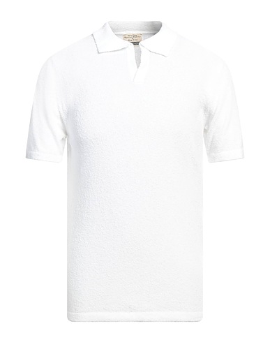 HERITAGE Polo shirt White 67% Cotton, 33% Polyamide