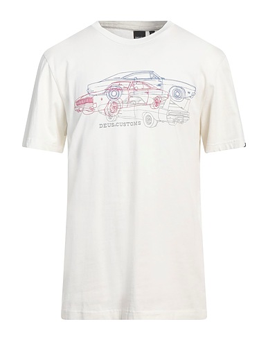 DEUS EX MACHINA T-shirt Bianco 100% Cotone organico