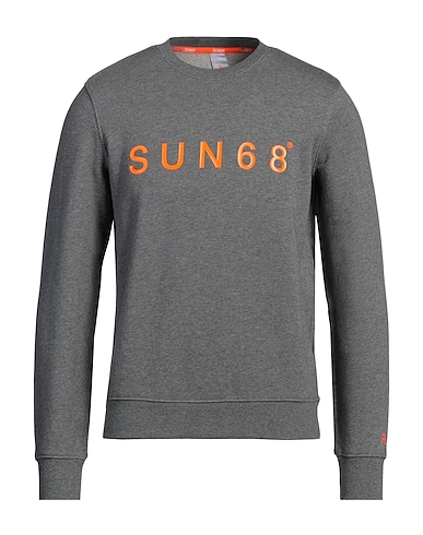 SUN 68 Sweatshirt Grey 100% Cotton
