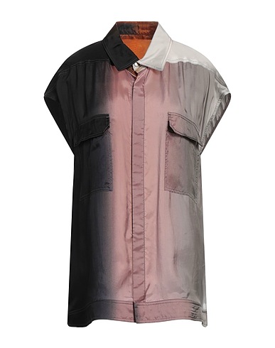 RICK OWENS Patterned shirts & blouses ROSA ANTICO 100% Cupro