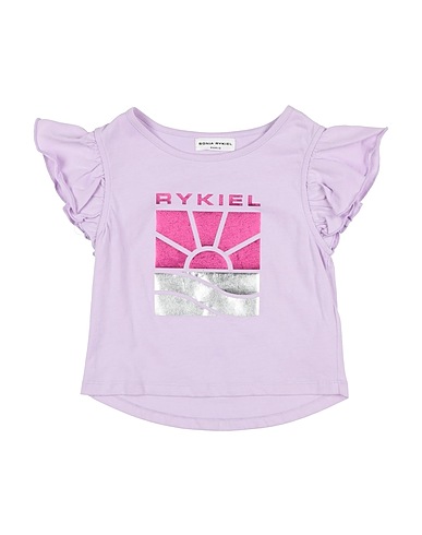 SONIA RYKIEL T-shirt Lilac 100% Organic cotton