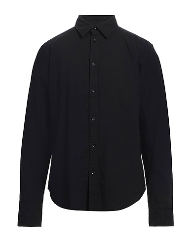 RAG & BONE 솔리드 컬러 셔츠 블랙 75% 코튼, 25% 폴리아미드