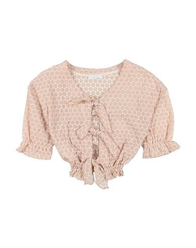 L:Ú L:Ú by MISS GRANT Camicie e bluse tinta unita Beige 56% Cotone, 44% Poliestere