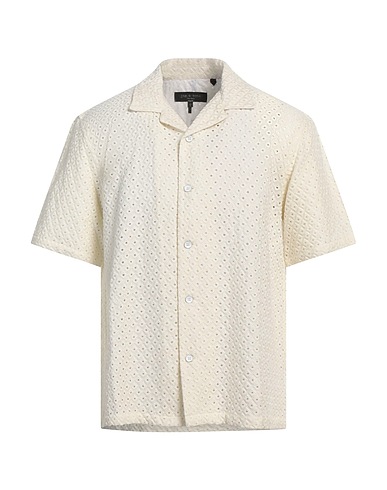 RAG & BONE Solid color shirt Ivory 100% Lyocell
