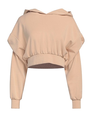 HINNOMINATE Hooded track jacket  Sand 50% Modal, 45% Polyester, 5% Elastane
