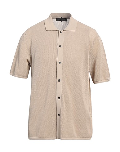 RAG & BONE Solid colour shirt Sand 100% Cotton