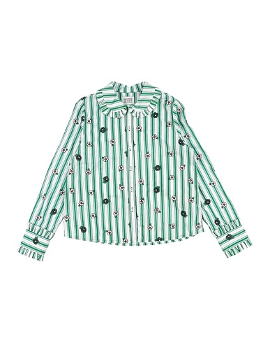 SCOTCH R'BELLE Camicie  e bluse fantasia Verde 100% Cotone