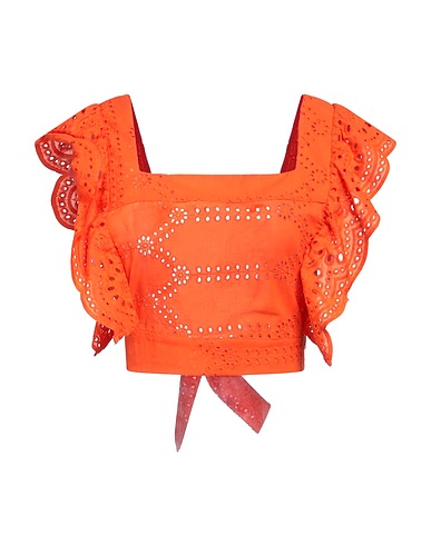 MARIUCCIA Top Orange 100% Cotton
