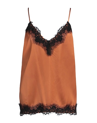 LIU •JO Cami Camel 100% Viscose, Polyamide, Polyester, Cotton