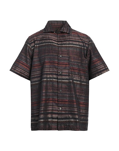 NEEDLES Camicia a righe Bordeaux 100% Poliestere