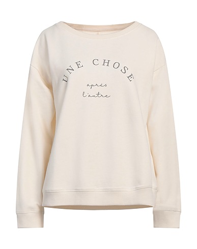 JUVIA Sweatshirt Beige 50% Cotton, 50% Polyester