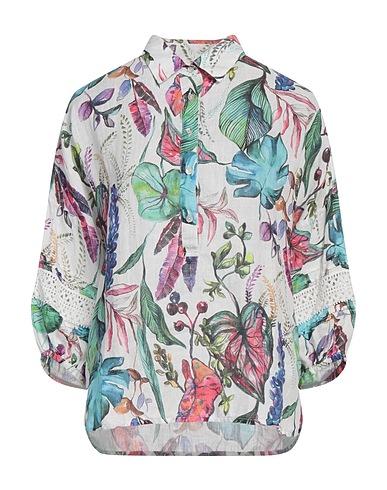 120% LINO Top White 100% Linen