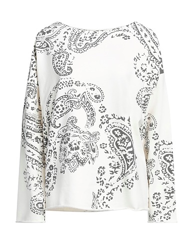 JUVIA Sweatshirt Cream 50% Cotton, 50% Polyester