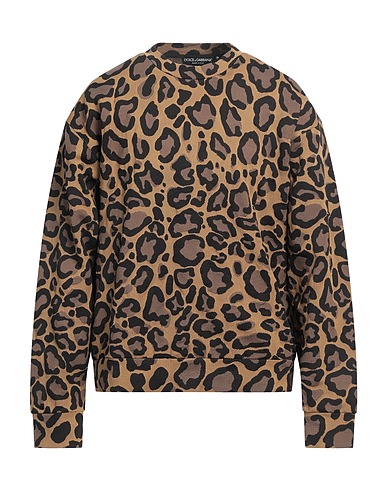 DOLCE&GABBANA Sweatshirt Sand 40% Polyester, 37% Cotton, 23% Polyamide