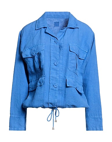 120% LINO Jacket AZZURRO 100% Linen