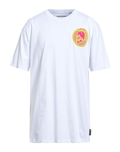 PHILIPP PLEIN T-Shirt Weiß 100% Baumwolle, Polyester
