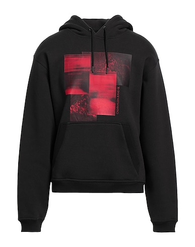 CALVIN KLEIN JEANS Φούτερ Μαύρο 50% Βαμβάκι, 50% Πολυεστέρας