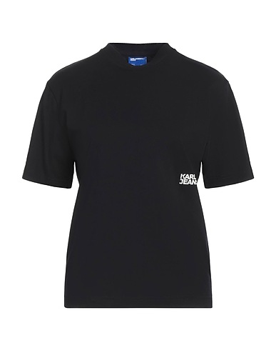KARL LAGERFELD JEANS T-shirt Black 100% Organic cotton