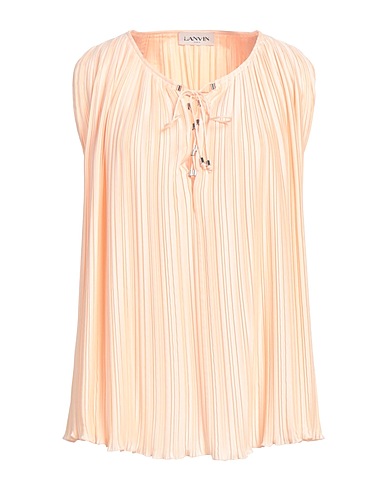 LANVIN Top Apricot 100% Polyester