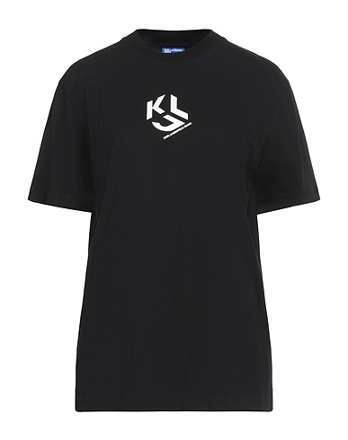 KARL LAGERFELD JEANS T-shirt Nero 100% Cotone organico