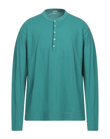 MASSIMO ALBA T-shirt Slate blue 100% Cotton